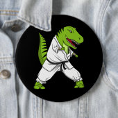 T-Rex Dinosaurier Ninja Kampfkunst-Karate Button (Beispiel)