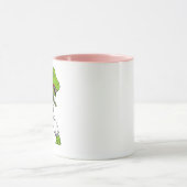 T-Rex Dinosaurier Ninja Kampfkunst-Karate Tasse (Zentrum)