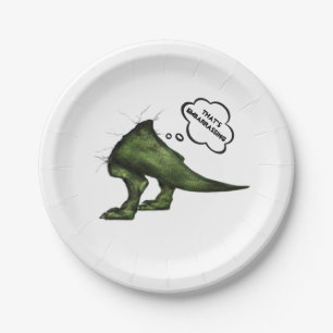 T-Rex Dinosaurier-Party-Papier-Teller Pappteller