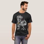 T-Rex Dinosaurier-Roboter T-Shirt (Vorne ganz)