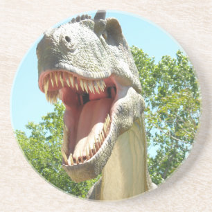 T-Rex-Dinosaurier Sandstein Untersetzer