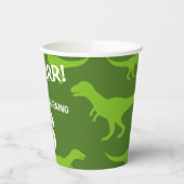 T-rex Dinosaurier Thema Kind's Birthday Party Cups Pappbecher (Links)
