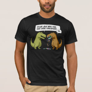 T-Rex Dinosaurier-Typ aßen Sie den letzten Unicorn T-Shirt