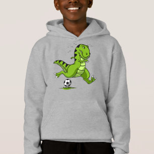 T-Rex-Dinosauriersoccer Hoodie