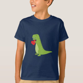 T-Rex Dinosauriervalentine-Shirt T-Shirt