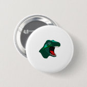 T Rex Dinossaur Button (Vorne & Hinten)