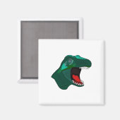 T Rex Dinossaur Magnet (Vorderseite/Rückseite)