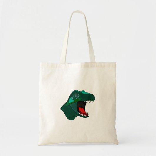 T Rex Dinossaur Tragetasche (Vorne)