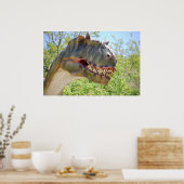 T-Rex Dinosuar Poster (Küche)
