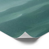 T Rex Diving Poster (Ecke)