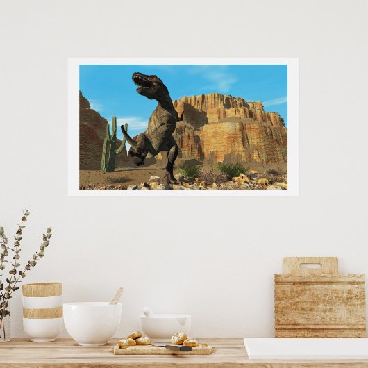 T-REX DRUCKEN POSTER (Küche)