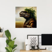 T Rex Druid Poster (Heimbüro)