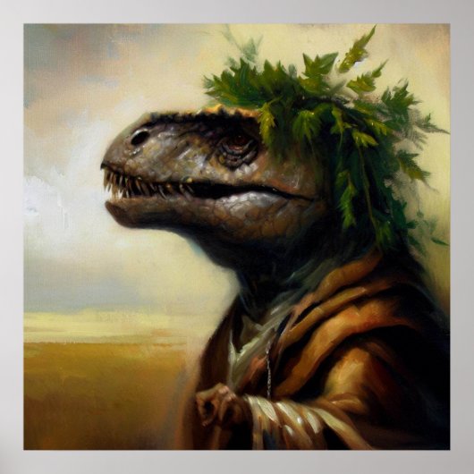 T Rex Druid Poster (Vorne)