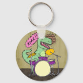 T Rex Drums Schlüsselanhänger (Vorderseite)