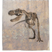 T Rex Duschvorhang (Vorderseite)
