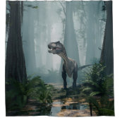 T-Rex Duschvorhang (Vorderseite)