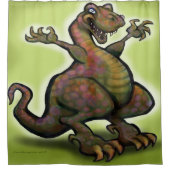 T-Rex Duschvorhang (Vorderseite)