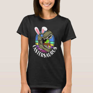 T Rex Easter Bunny Funny Dinosaur Ostersaurus Saur T-Shirt