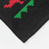 T Rex Eating Reindeer Funny Dinosaur Christmas Ugl Fleecedecke (Ecke)