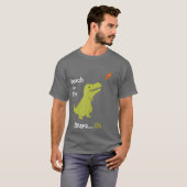 T-Rex erreichen für die Sterne Oh Dinosaur Dino Co T-Shirt (Vorne ganz)