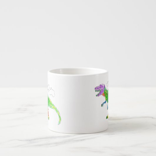 T-Rex Espressotasse (Vorderseite)