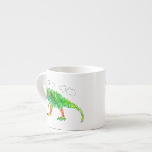 T-Rex Espressotasse (Vorderseite Links)