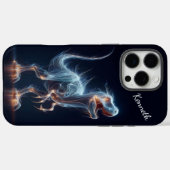 T-Rex Ethereal Glow Case-Mate iPhone Hülle (Rückseite (Horizontal))