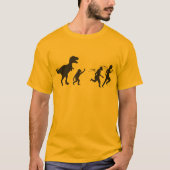 T Rex-Evolution T-Shirt (Vorderseite)