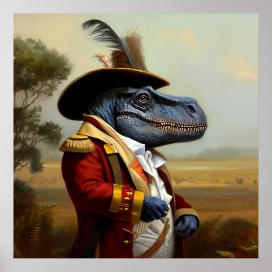 T Rex Explorer Poster (Vorne)