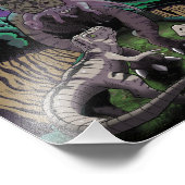 T-Rex Family Fotodruck (Ecke)