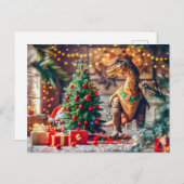 T-Rex feiert Weihnachten von Tree (Vorne/Hinten)