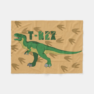 T-Rex Fleecedecke