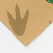 T-Rex Fleecedecke (Ecke)