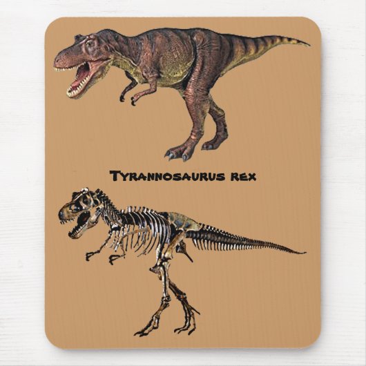 T-rex Fleisch-n-Knochen, Mousepad (Vorne)