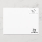 T-rex Fleisch-n-Knochen, Postkarte (Rückseite)