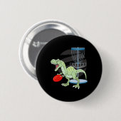 T Rex Frisbee Dinosaur Erholungs Werfer Dino Di Button (Vorne & Hinten)