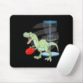 T Rex Frisbee Dinosaur Freizeitwerfer Dino Di Mousepad (Mit Mouse)