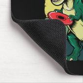 T Rex Frisbee Dinosaurier Freizeitwerfer Dino Di Mousepad (Ecke)