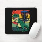 T Rex Frisbee Dinosaurier Freizeitwerfer Dino Di Mousepad (Mit Mouse)