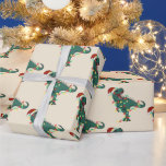 T-Rex Funny Boy Weihnachten Geschenkpapier<br><div class="desc">T-Rex Funny Boy Weihnachtswrapping Paper</div>