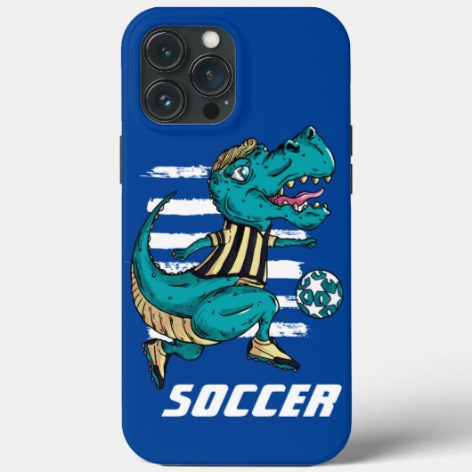 T-Rex Fußball-Spielsport Case-Mate iPhone Hülle (Rückseite)
