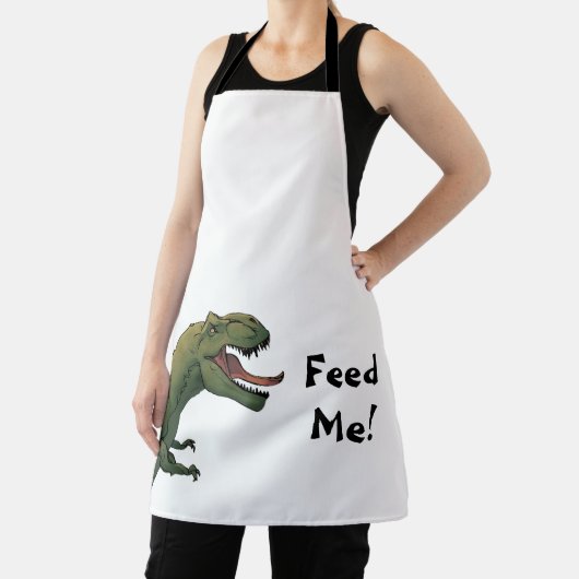 T-Rex Füttre mir! Dinosaur Tyrannosaurus Schürze (InSitu)