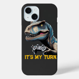 T-Rex Gamer It’s My Turn Design Case-Mate iPhone Hülle