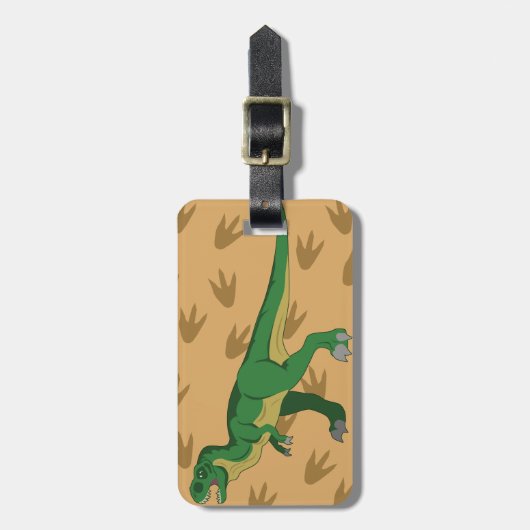 T-Rex Gepäckanhänger (Vorderseite vertikal)