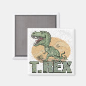 T Rex Geschenkideen von Mudge Studios Magnet (Vorderseite/Rückseite)