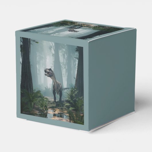 T-Rex Geschenkschachtel (Rückseite)