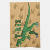 T-Rex Geschirrtuch (Vertikal)