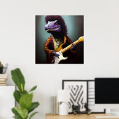 T Rex Gitarrist Poster (Heimbüro)