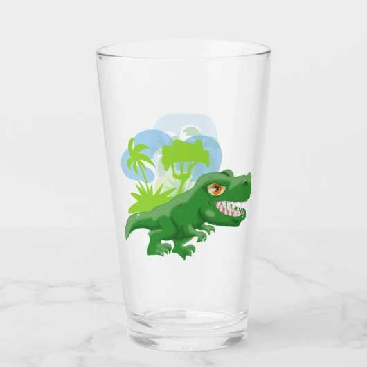 T-Rex Glas (Vorderseite)