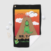 T-Rex Golf Towel Golfhandtuch (Insitu)